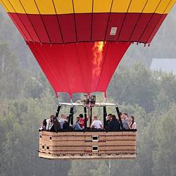 Полет на воздушном шаре для одного (в группе)