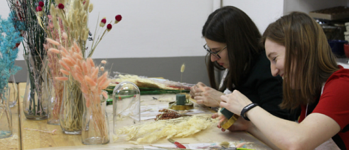 Мастер-класс по флористике