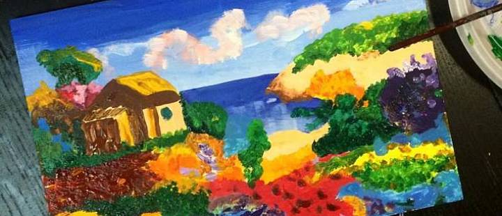 Мастер-класс по созданию авторской картины