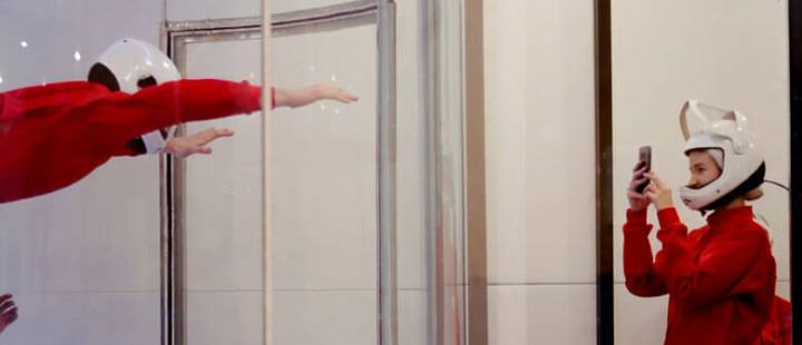 Полеты в аэротрубе Ай-Флай