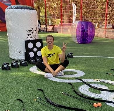 Бампербол и арчери с отличным настроением!