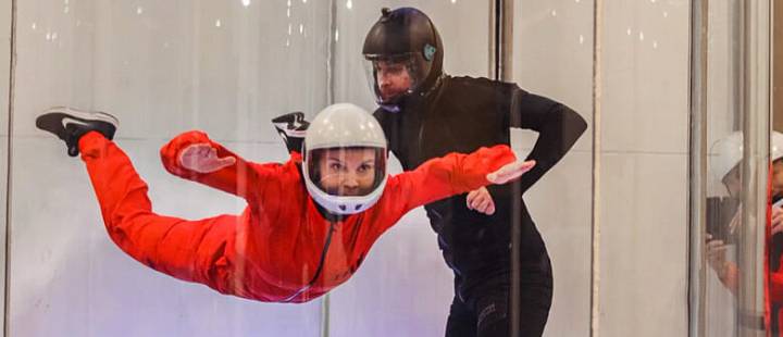 Полеты в аэротрубе Ай-Флай