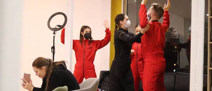 Полеты в аэротрубе Ай-Флай