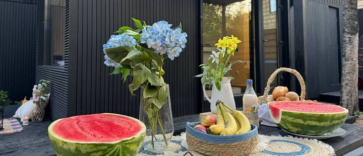 Загородный отдых в домиках для двоих 