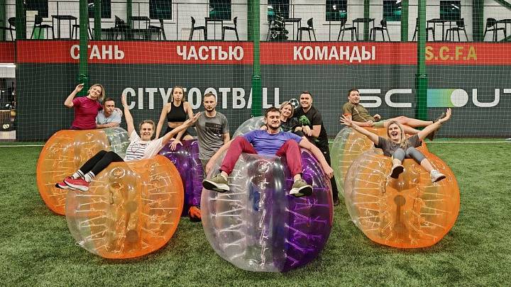 Бампербол и арчери в Москве