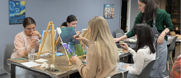 Арт-вечеринка в Москве