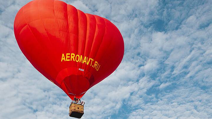 Воздушный шар: полет в Подмосковье