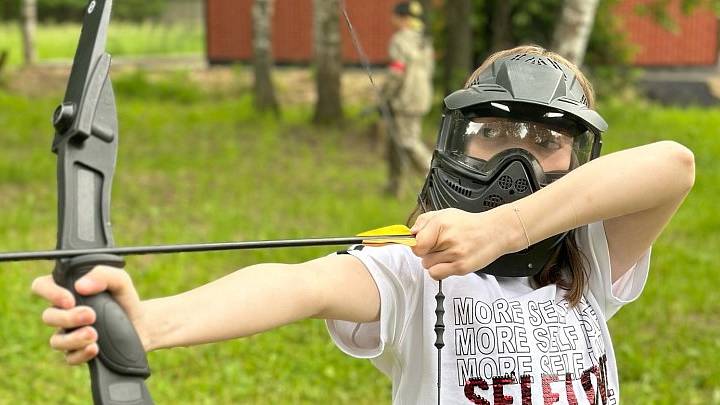 Бампербол и арчери в Москве