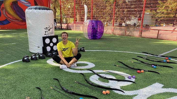 Бампербол и арчери в Москве