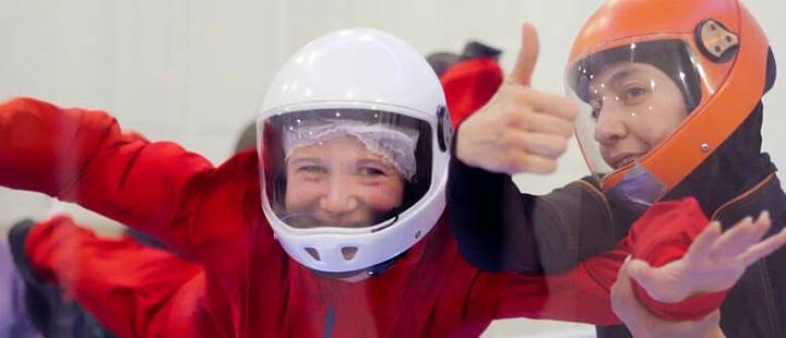 Полеты в аэротрубе Ай-Флай