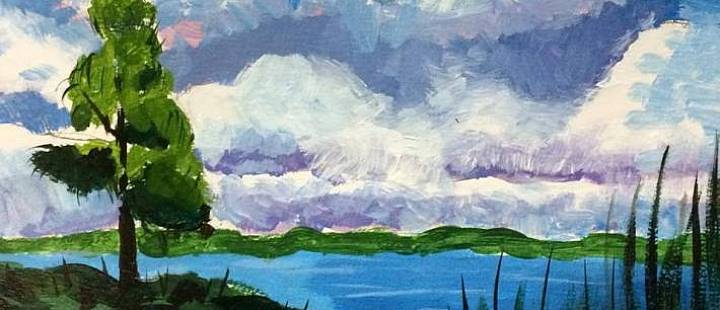 Мастер-класс по созданию авторской картины