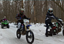 Катание на кроссовых мотоциклах в Дзержинском