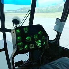 Полет на авиасимуляторе-вертолете Ми-8 для двоих (30 мин)